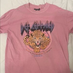 Cotton On Pink Leopard Graphic Tee